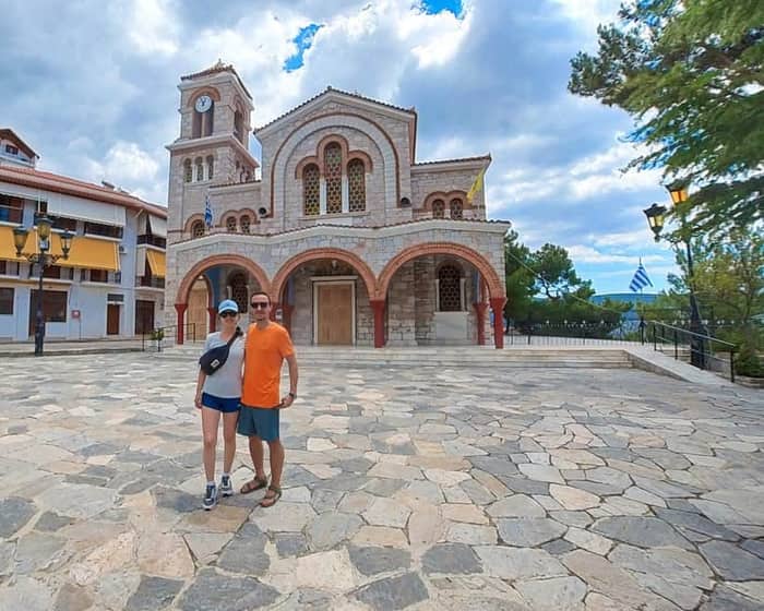 Delphi ve Arachova, Yunanistan — kare 2