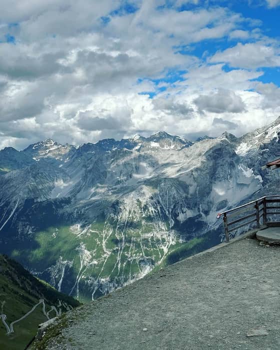 Stelvio ve Gavia Geçitleri, İtalyan Alpleri — kare 4