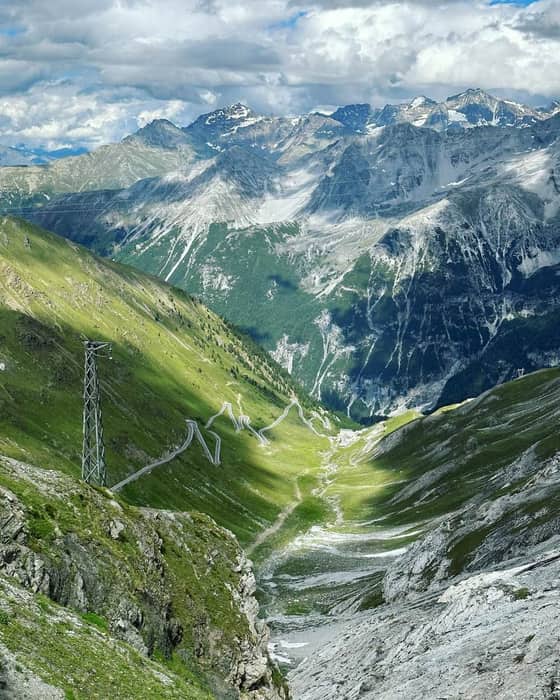 Stelvio ve Gavia Geçitleri, İtalyan Alpleri — kare 6