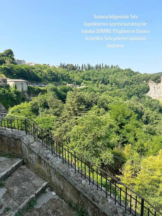 Toskana: Saturnia, Pienza, Bagno Vignoni, Montemerano, Sorano — kare 9